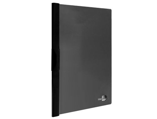 Bolsa dossier liderpapel com clip lateral din a4 preto 60 folhas , Liderpapel , 26900 , 4710581453251